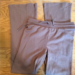 Sunday Best Brown Flare Sweatpants